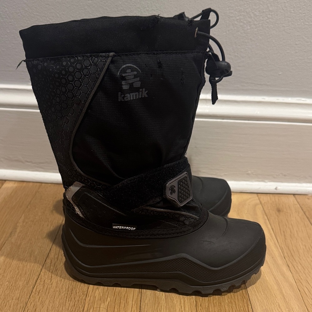 Kamik Black Insulated Waterproof Winter Boots - NEW!